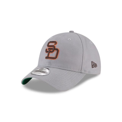 San Diego Padres Gorra | New Era MLB Waxed Cooperstown 9twenty Adjustable Cap Mexico - Negros